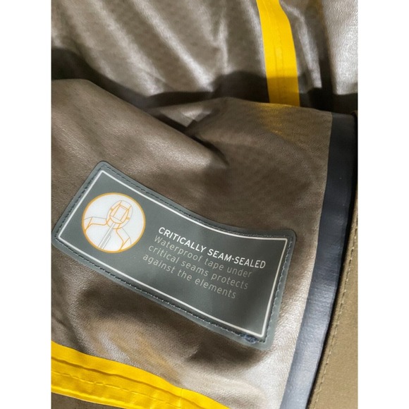 Champion r1415 Water And Weather Resistant Jacket Sealed Green Men's L Hooded - Picture 15 of 15